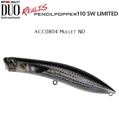 DUO Realis Pencilpopper 110 SW Limited | ACC0804 Mullet ND