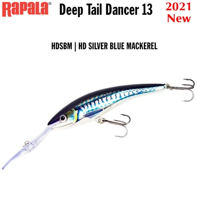 Rapala Deep Tail Dancer 13cm | HDSBM | HD SILVER BLUE MACKEREL