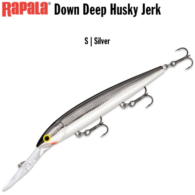 Rapala Down Deep Husky Jerk 12 S | Silver