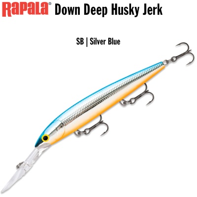 Rapala Down Deep Husky Jerk 12 SB | Silver Blue