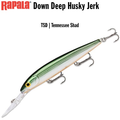 Rapala Down Deep Husky Jerk 12 TSD | Tennessee Shad