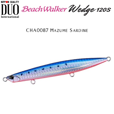 DUO Beach Walker Wedge 120S | CHA0087 Mazume Sardine
