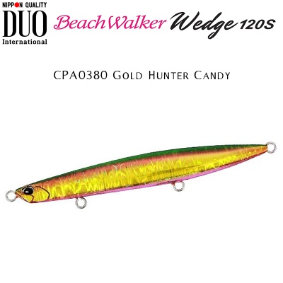 DUO Beach Walker Wedge 120S | CPA0380 Gold Hunter Candy