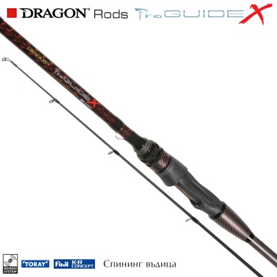 Dragon ProGuide X | 3-18g 1.98m | Ултра лайт спининг въдица