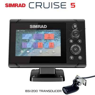 Simrad Cruise 5 | 83/200 Transducer