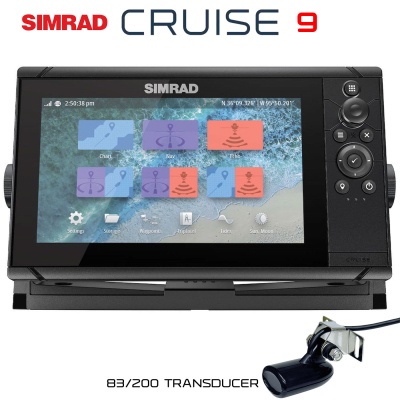 Simrad Cruise 9 | 83/200 Transducer