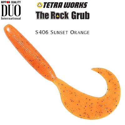 DUO Tetra Works The Rock Grub | S406 Sunset Orange