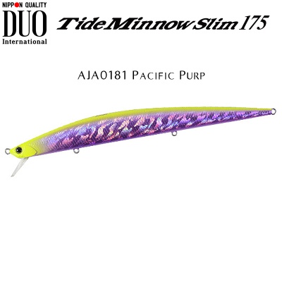 DUO Tide Minnow Slim 175 | AJA0181 Pacific Purp