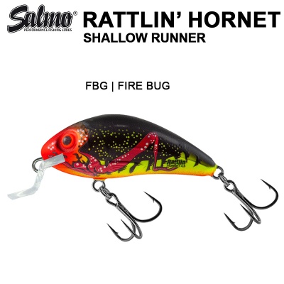 Salmo Rattlin Hornet 3.5cm | Shallow Runner