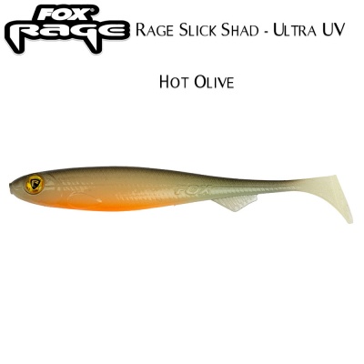 Fox Rage Slick Shad Ultra UV 13 cm | Силиконов шад