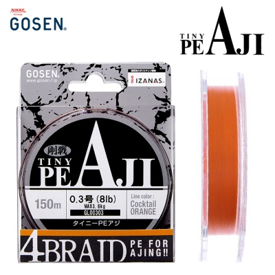 Gosen Gosen Tiny PE Aji X4 150m | Braided Line
