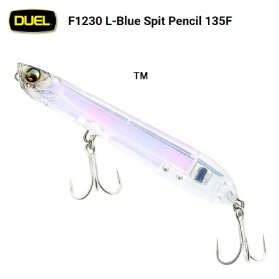 DUEL F1230 | L-Blue Spit Pencil 135F | TM