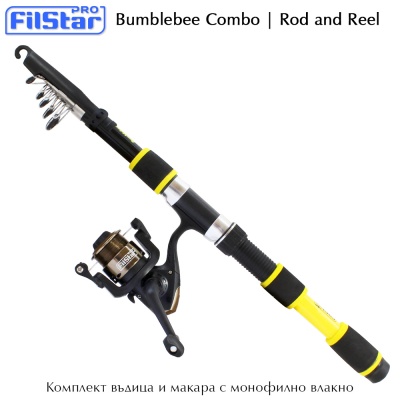 FilStar Bumblebee Combo | Telescopic Rod and Reel