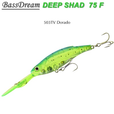 BassDream Deep Shad 75F | 503TV Dorado