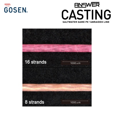 Gosen ANSWER Casting PE X16 150m | Плетено влакно