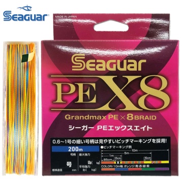 Seaguar PE X8 Grandmax 200m | Плетено влакно