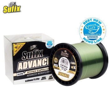 Sufix Advance GREEN 600м | Монофиламентное волокно