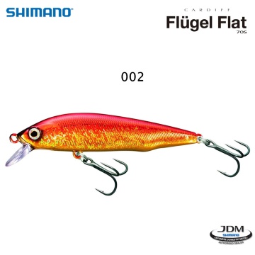 Shimano Cardiff Flugel Flat 70S | Воблер