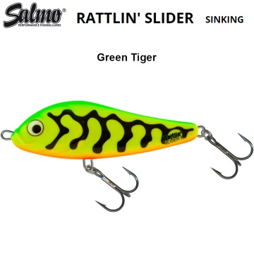 Salmo Rattlin Slider 8S | Потъващ воблер