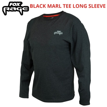 Fox Rage Black Marl Tee Long Sleeve | Блуза с дълъг ръкав