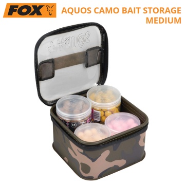 Fox Aquos Camolite Bait Storage | Medium size