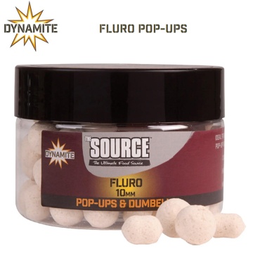 Dynamite Baits Fluro Pop-Ups 10mm | Плуващи топчета