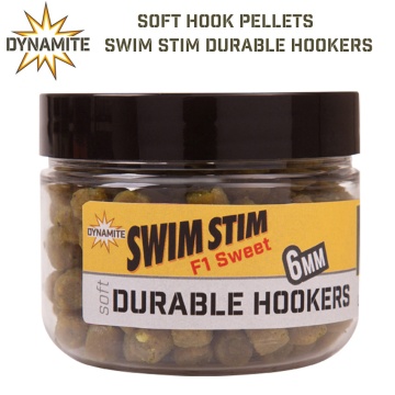 Dynamite Baits Swim Stim Durable Hookers 6mm | Меки пелети
