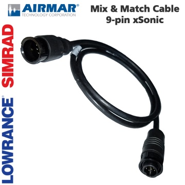 Airmar Mix & Match Cable MMC-9N | CHIRP Transducers 1 kW