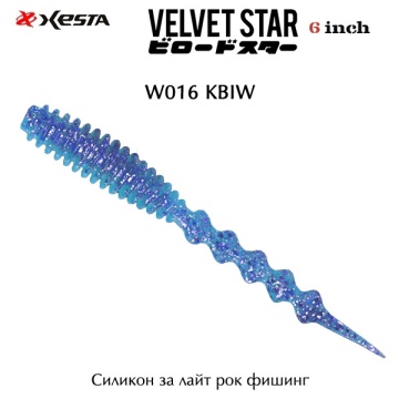 Xesta BIG Worm Velvet Star 6&quot; | Силикон для LRF