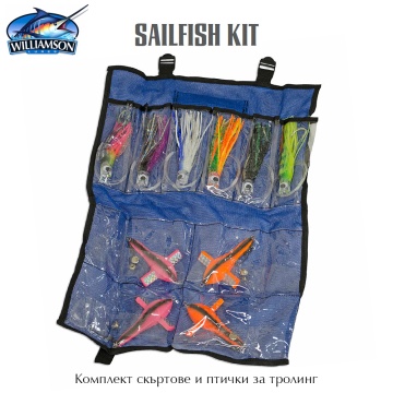 Williamson Sailfish Kit | Комплект скъртове и птички