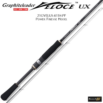 Graphiteleader Veloce UX 21GVELUS-611H-PF | Bass spinning rod