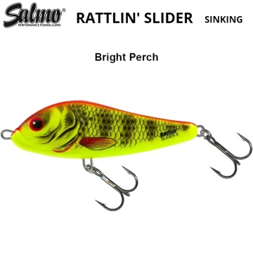 Salmo Rattlin Slider 8S BRP | Bright Perch