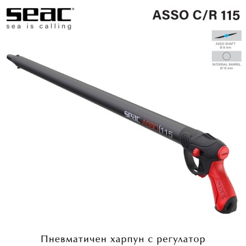 Seac Asso C/R 115 | Pneumatic Speargun with Regulator