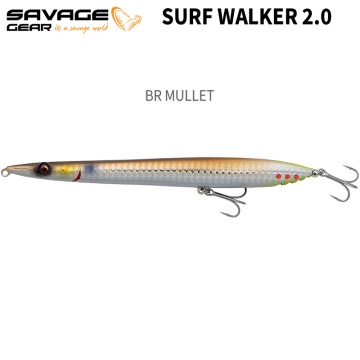 Savage Gear Surf Walker 2.0 | 15.5cm | Floating
