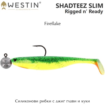 Westin ShadTeez Slim R 'N R 10cm | Силикон с джиг глава