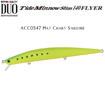  DUO Tide Minnow Slim 140 FLYER | Воблер