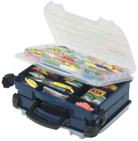 Plano 3952-10 Double Cover, Double Sided Lockjaw Tackle Organizer
