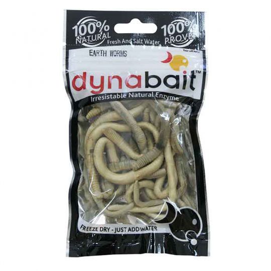 Dynabait Freeze Dried Earth Worms