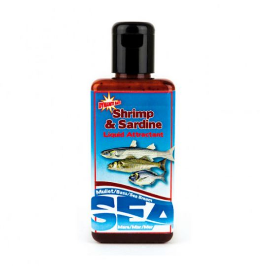  Течен ароматизатор Dynamite Baits Sea Liquid Attractant Shrimp & Sardine