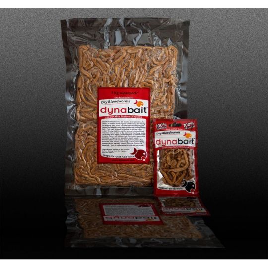 Dynabait Freeze Dried Blood Worms 1kg