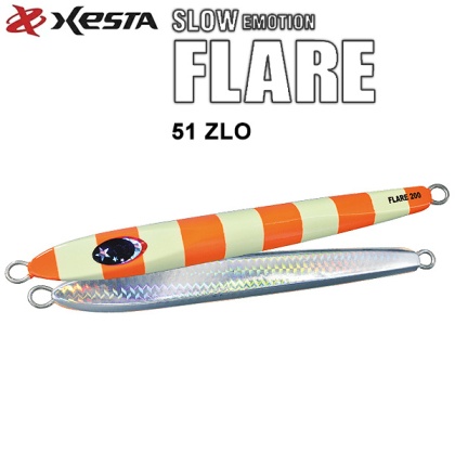 Xesta Slow Emotion FLARE Jig 200g | 51 ZLO