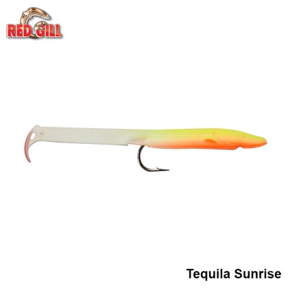 Sand Eel Red Gill Tequila Sunrise Flasher