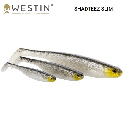 Westin Shad Teez Slim 10 см | Силиконовая рыбка