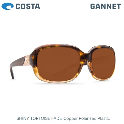 Слънчеви очила Costa Gannet | Shiny Tortoise Fade | Copper 580P | GNT 120 OCP	