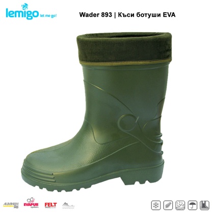 Lemigo Wader 893 | Short EVA boots