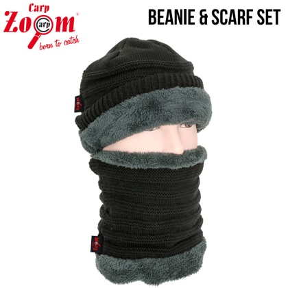 Carp Zoom Beanie & Scarf Set CZ3054