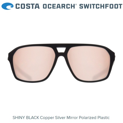 Costa OCEARCH® Switchfoot | Shiny Black | Copper Silver Mirror 580P | SWF 11OC OSCP