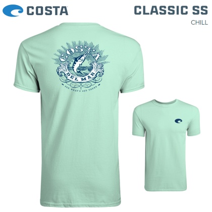Мъжка тениска Costa Classic SS | Цвят Chill | Къс ръкав | CL-CHL