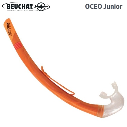 Beuchat OCEO Junior | Orange Snorkel for Children