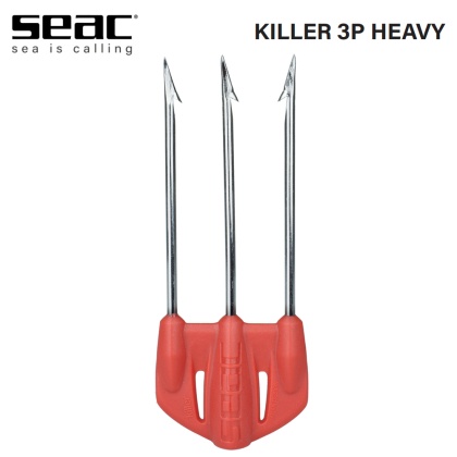 Seac Killer Red 3P 3 Heavy Prongs